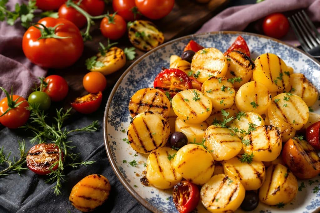 Pommes de terre à la grecque
