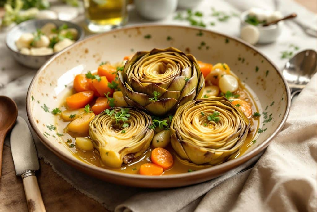 Artichauts à la barigoule