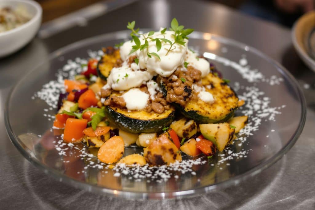 Courgettes farcies à la viande