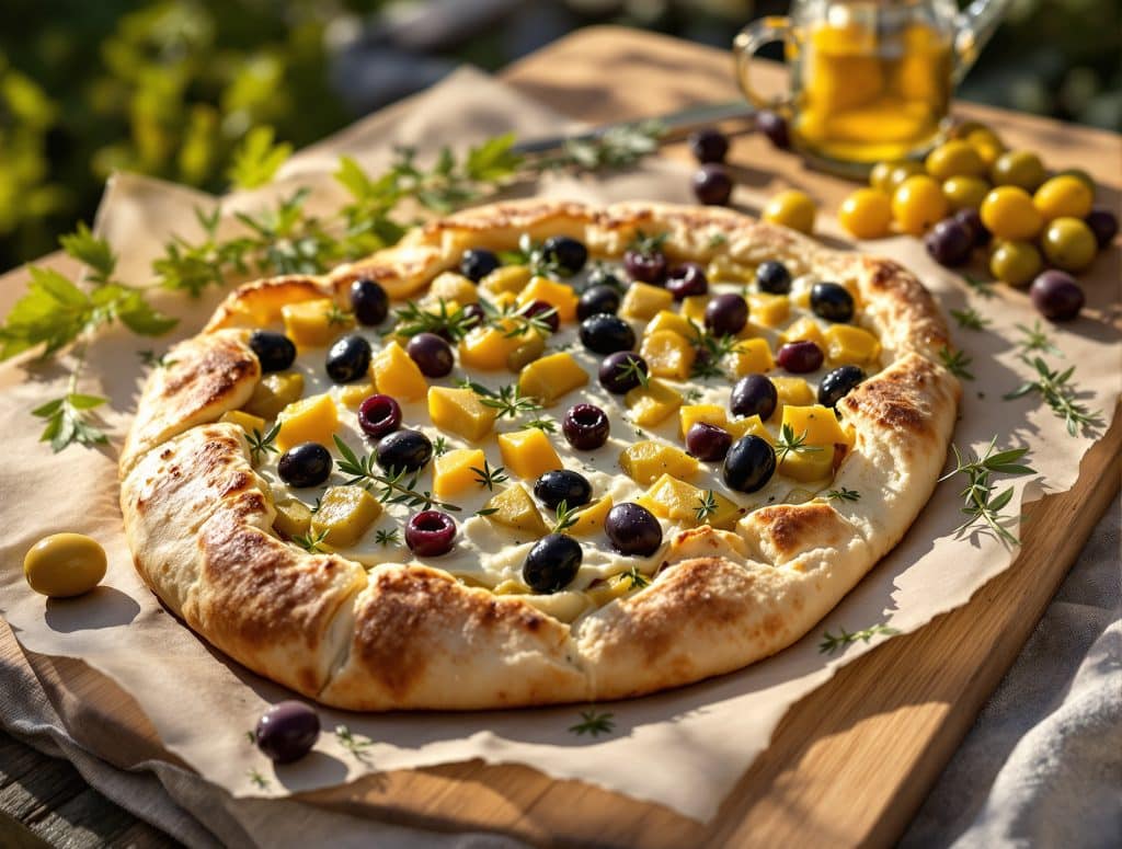 Fougasse aux olives