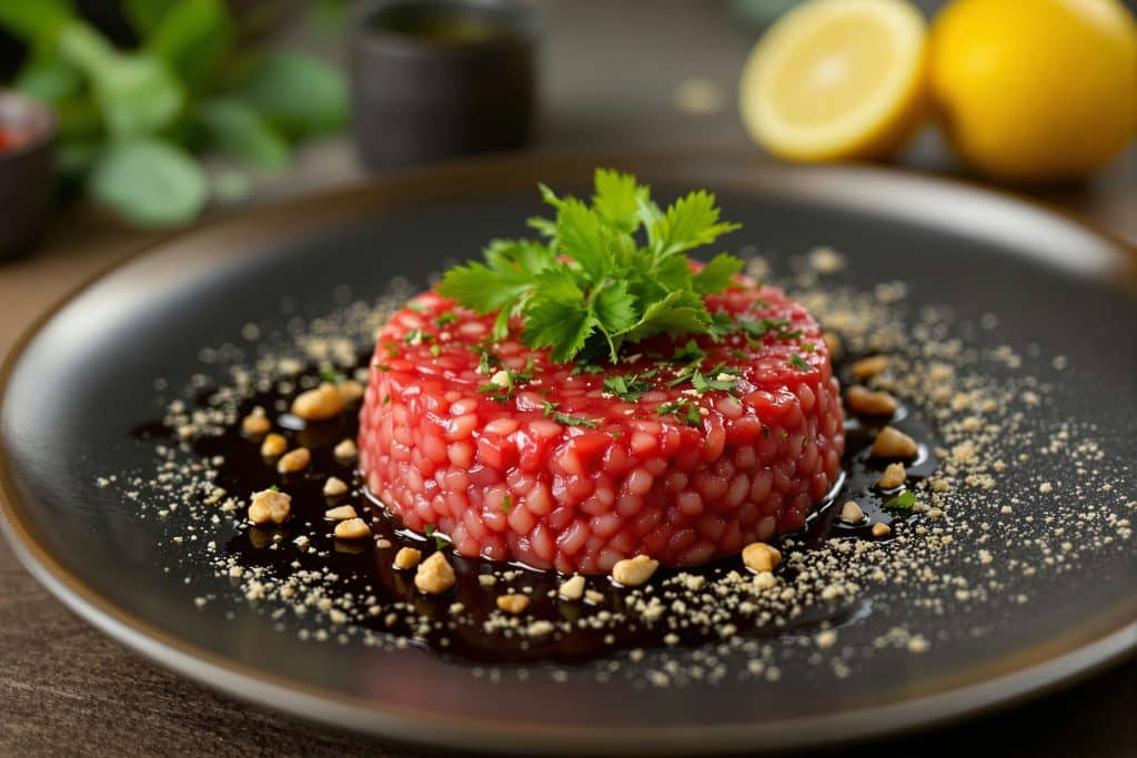 Tartare de thon