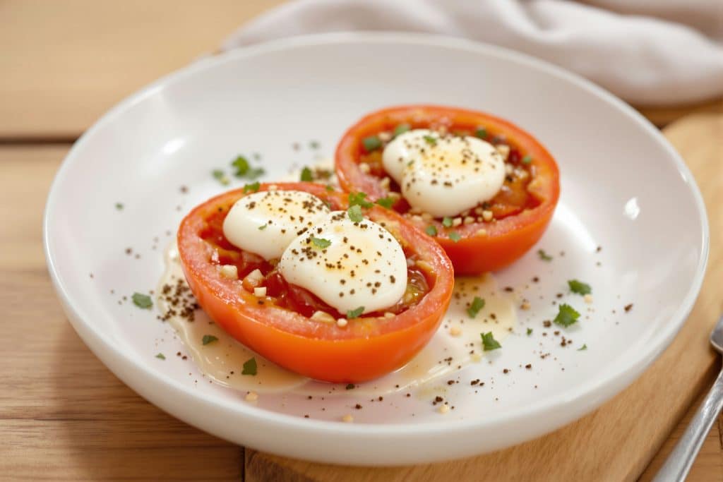 Tomates farcies au thon