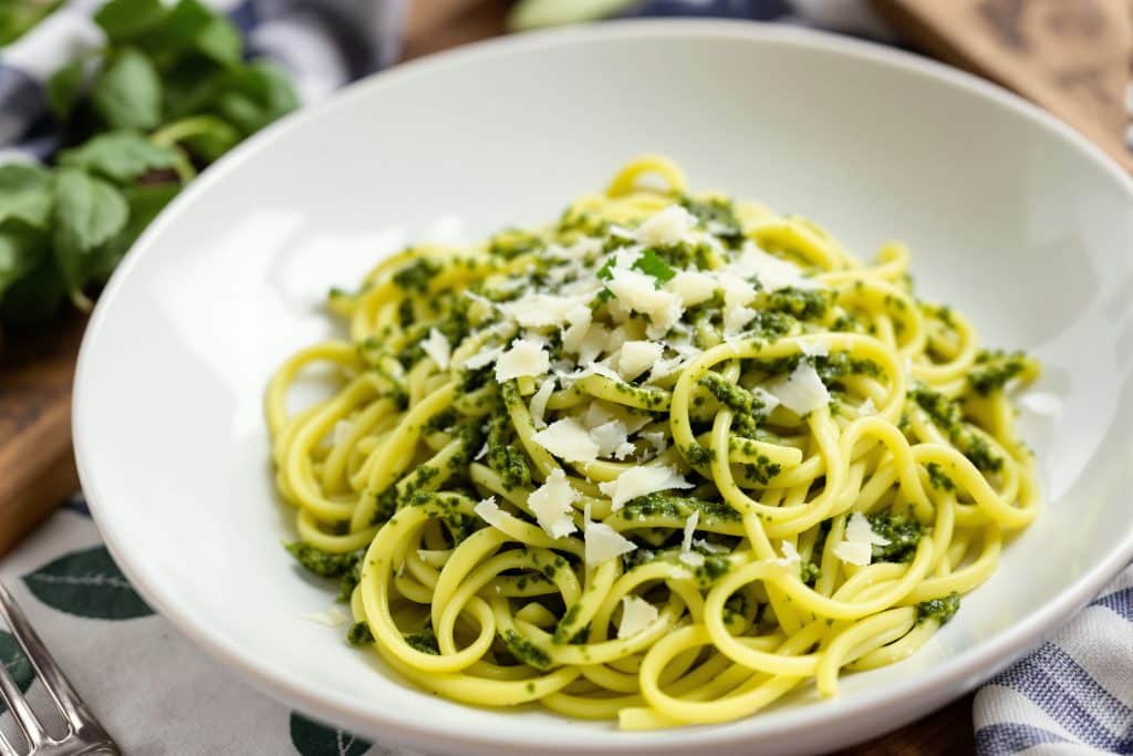 Pâtes au pesto