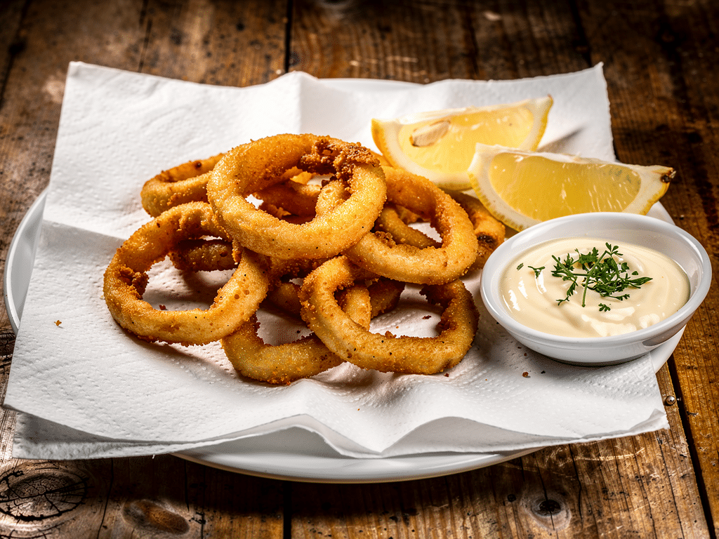 Calamars frits