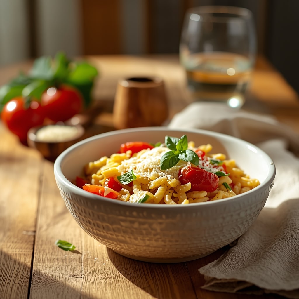 Orzo aux légumes