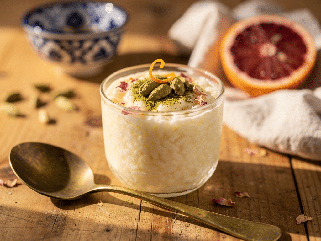 Riz au lait à la cardamome