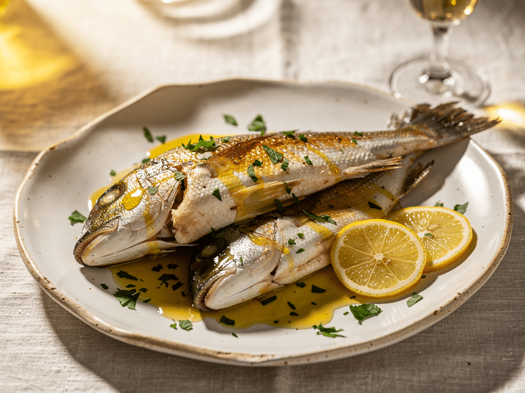 Filet de dorade au citron